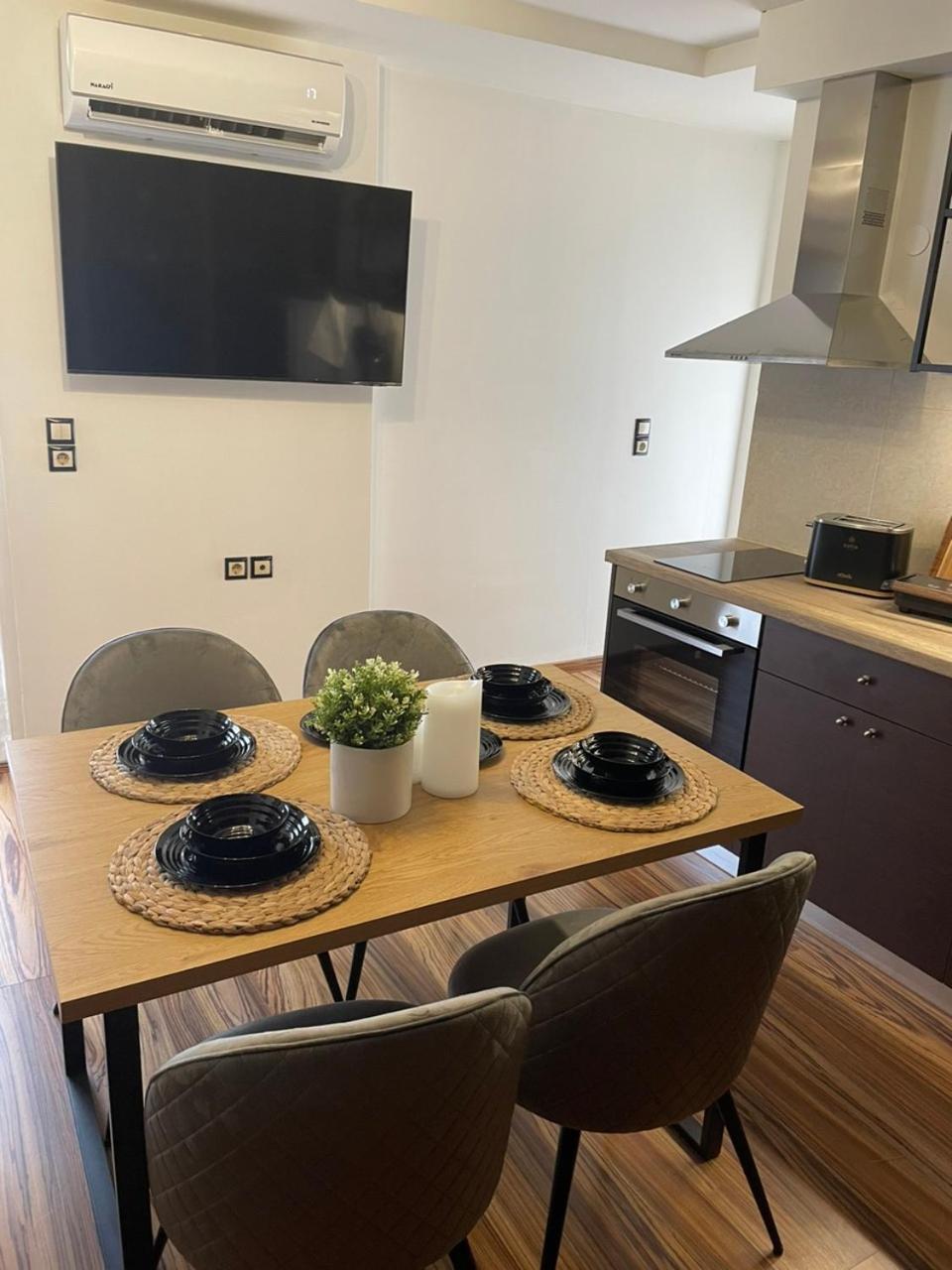 Cocomelo Apts 3 Luxury Candia Esterno foto