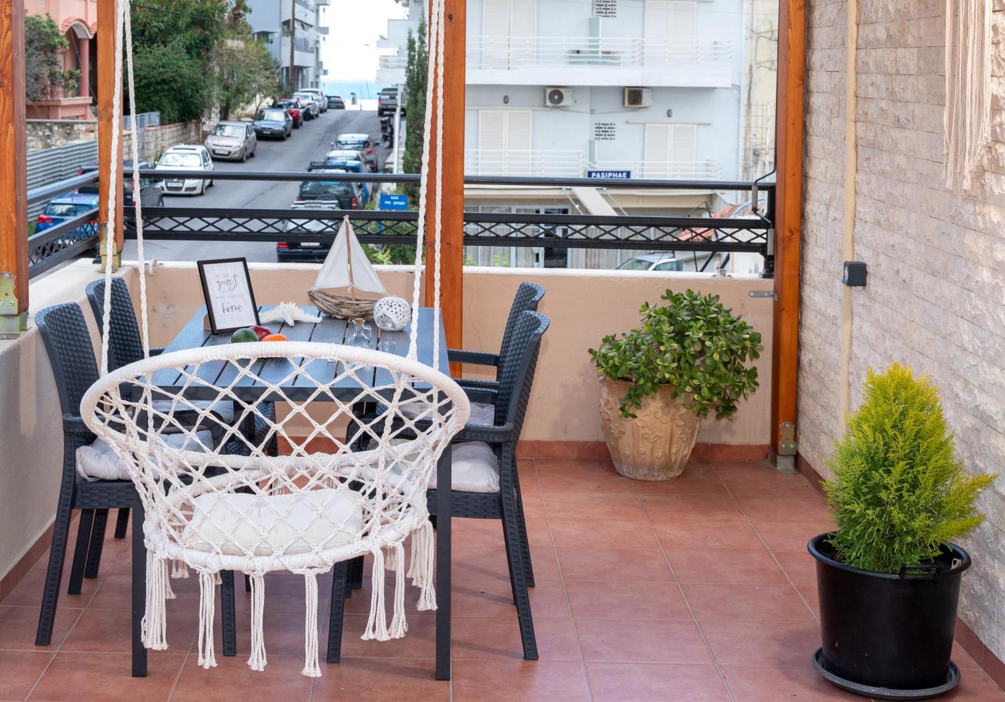 Cocomelo Apts 3 Luxury Candia Esterno foto