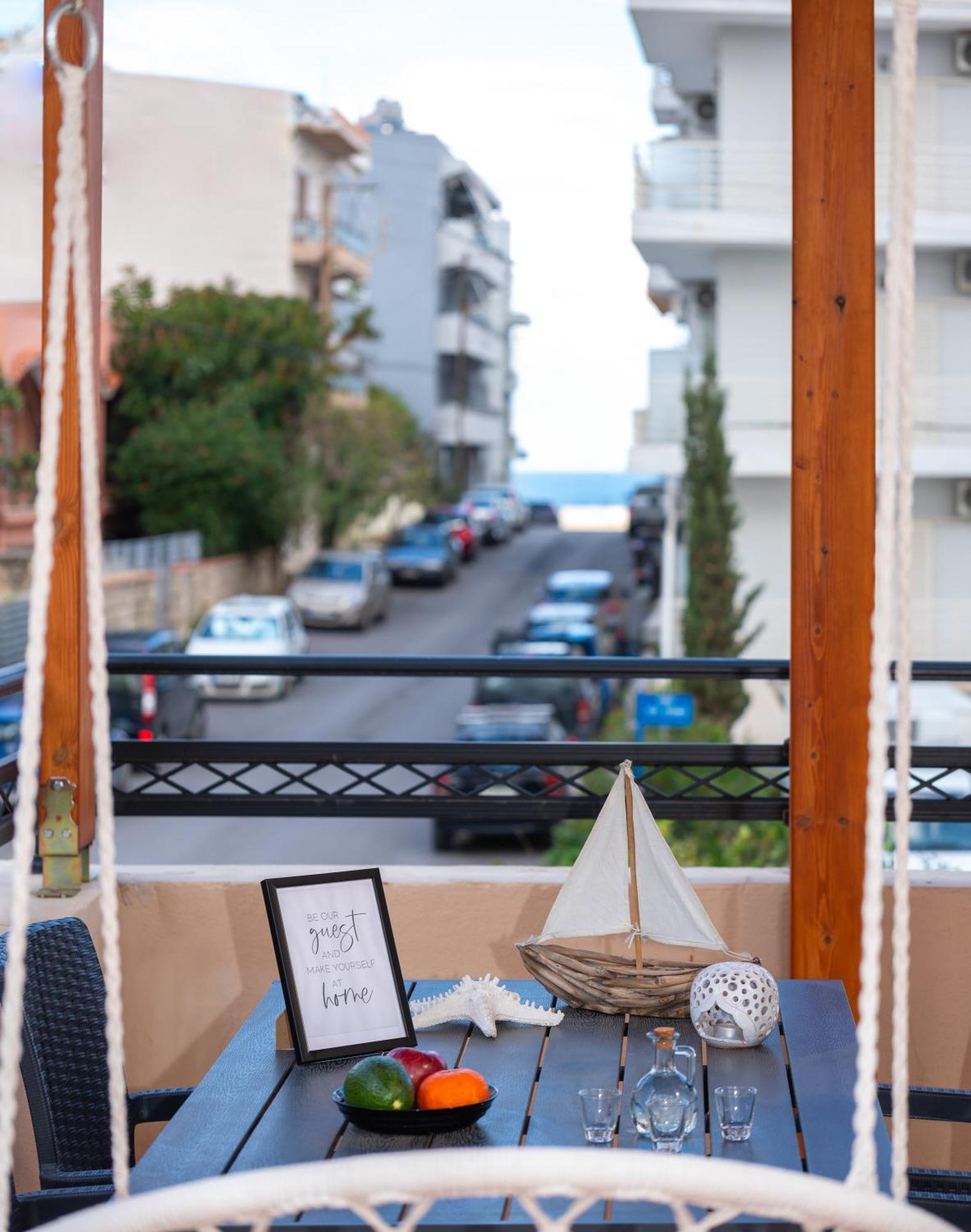 Cocomelo Apts 3 Luxury Candia Esterno foto